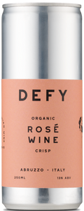 Defy Rose Canned Wines | Organic Rose Wine | VIN CAN CAN
