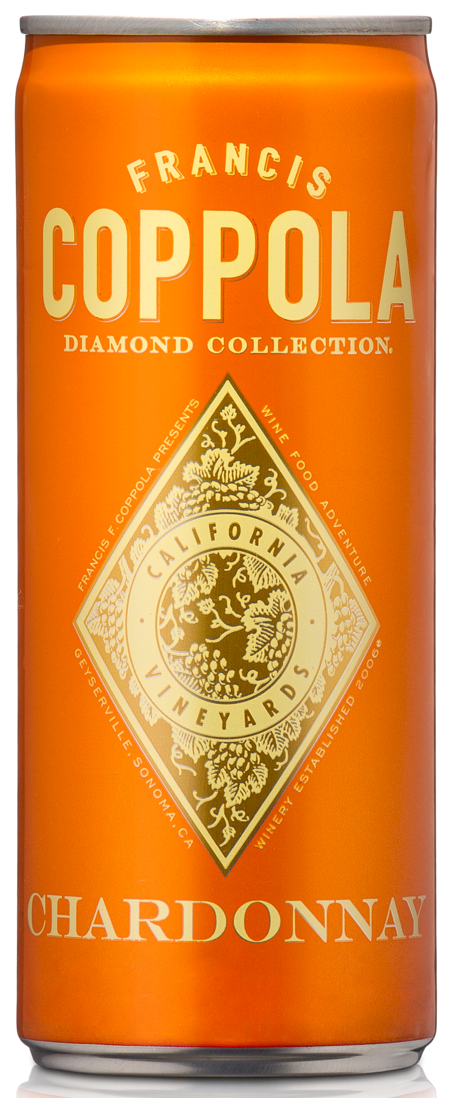 Francis Coppola Canned Wine | Coppola Chardonnay | VIN CAN CAN
